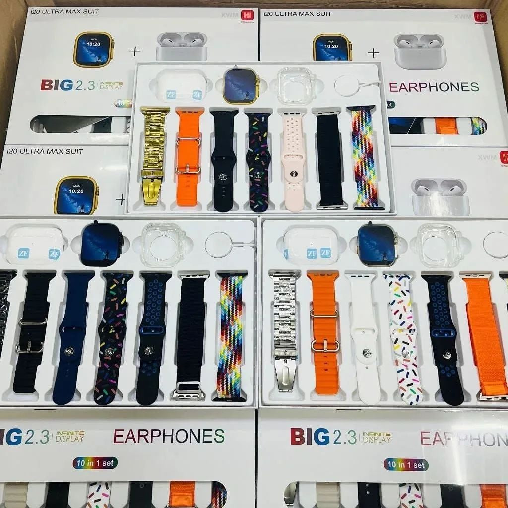 Ultra 7 in 1 Smart Watch | 7 Pairs of Straps